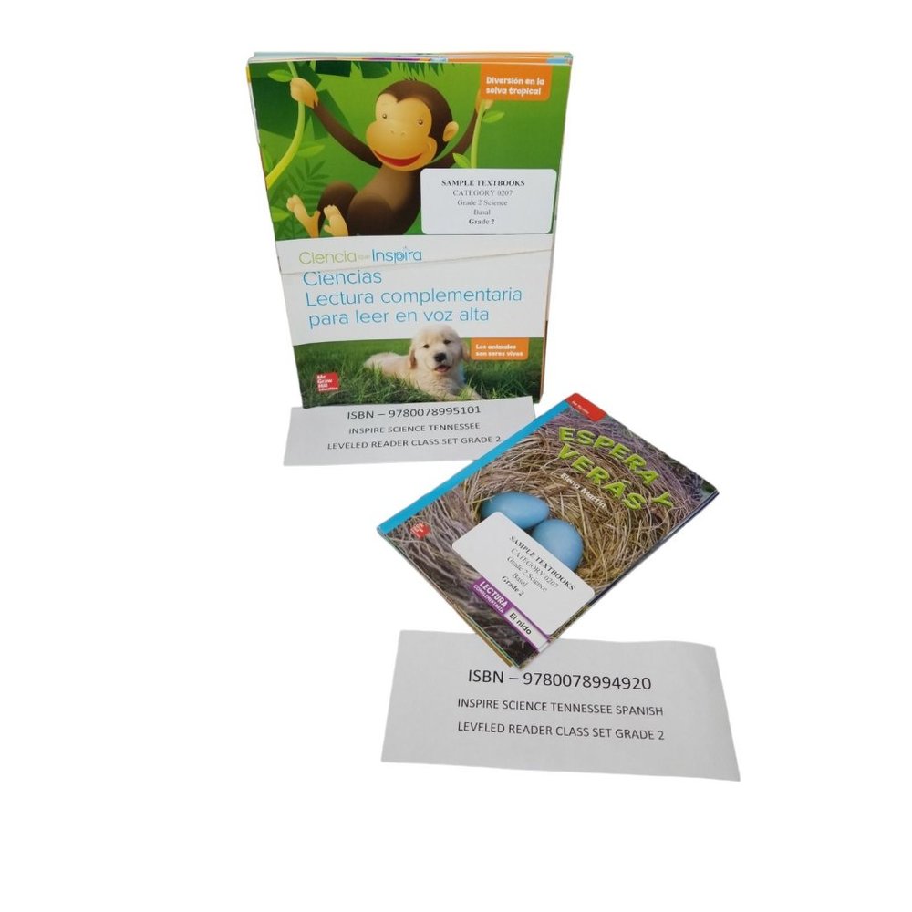 Inspire Science Read Aloud Leveled Readers Grade 2 English Spanish Set McGraw - Picture 12 of 16